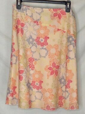 DKNY Jeans - Lightweight floral cotton skirt - Sz. 6